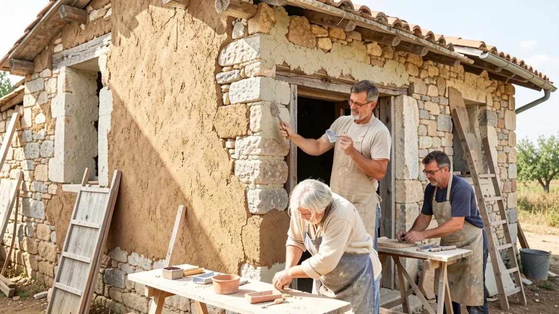 Les métiers oubliés du bâtiment retrouvent leur place